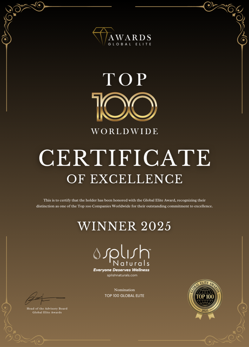 Global Elite Awards certificate